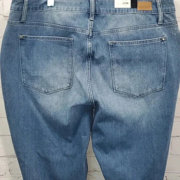 Judy Blue Therma Denim Skinny Fit High Waist Curvy Womens Jeans Size 22W NWT - Picture 7 of 13